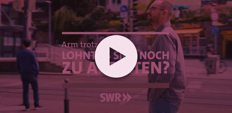 Screenshot des Titelbildes Arm trotz Job